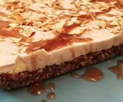Apple Cinnamon Bars with Cooconut Vanilla Frosting Adapted 