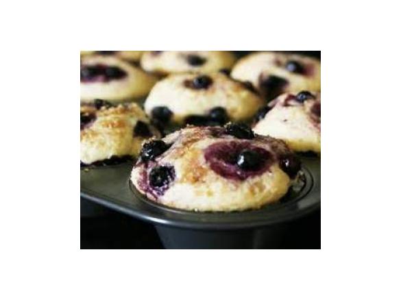Easy peasy 2 minute Blueberry Muffins