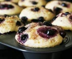 Easy peasy 2 minute Blueberry Muffins