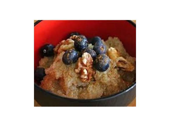  Quinoa Porridge with Chia seeds (GF, DF) 