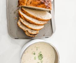 Cheesy Cob Loaf Filling
