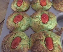 Chicken and zucchini cakes