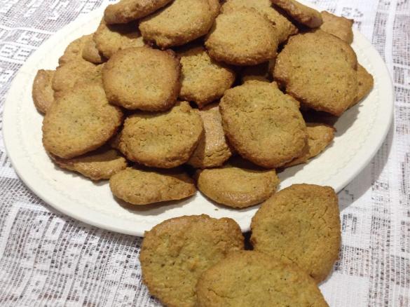 Herb Chickpea Crackers GF