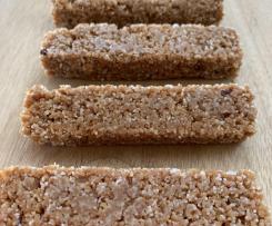 Caramel Peanut Snack Bar - No bake