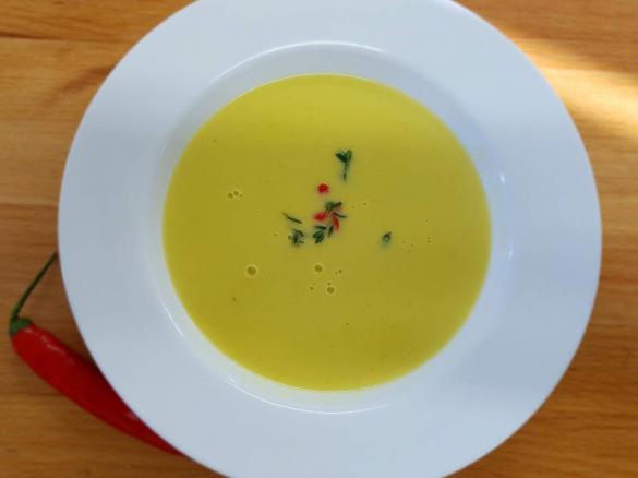 Creamy Corn & Bacon Soup