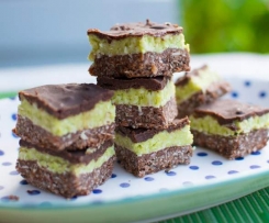 Raw Peppermint Slice (gluten free, paleo, dairy free, FODMAP friendly