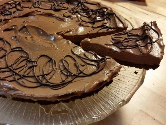 Nat's Easy Nigella Inspired Choc Hazelnut Cheesecake (5 ingredients)