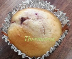 White Chocolate and Raspberry Muffins