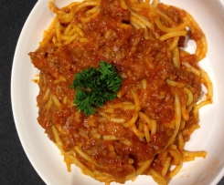 Simple Spaghetti Bolognese
