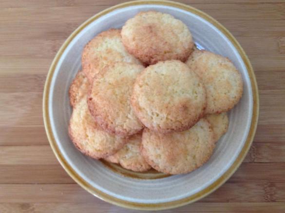 Coconut & Cherry Biscuits