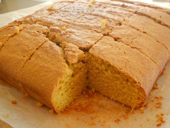 Orange almond cake