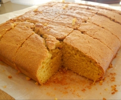 Orange almond cake