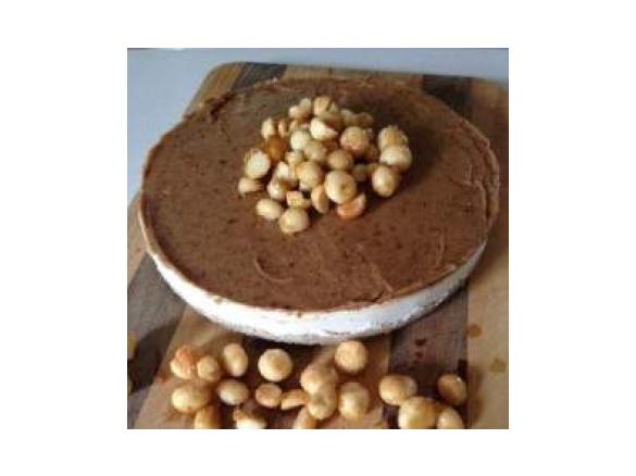 Macadamia and Caramel cheesecake