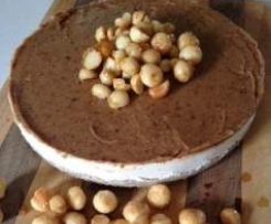 Macadamia and Caramel cheesecake