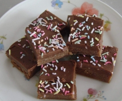 Chocolate fudge biscuits (no bake)