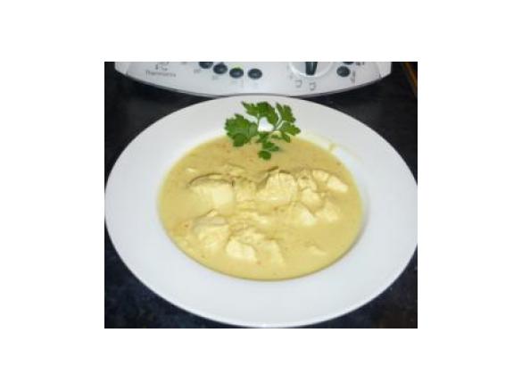 Curry chicken soup