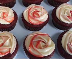 Red Velvet Cupcakes with Cream Cheese Icing