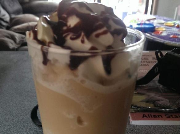 cappucino frappe