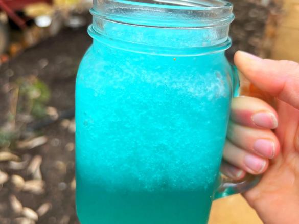 Electric Smurf Cocktail
