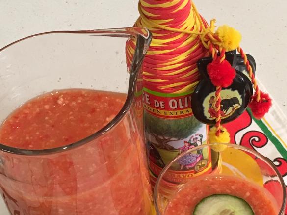Gazpacho Andaluz (like Mama makes)