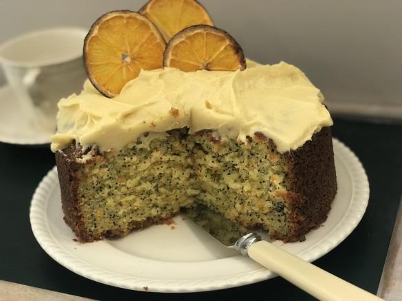 Whole Orange and Poppyseed Cake