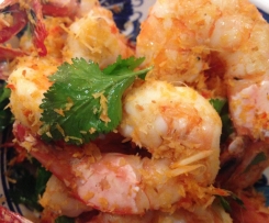 Spiced Coconut Prawns (Adapted from Donna Hay, Instant Entertaining)