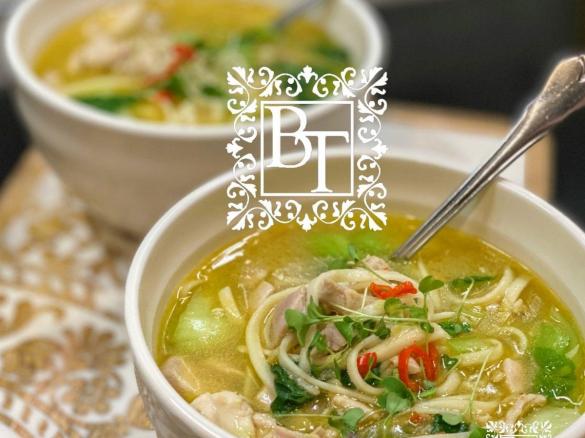 Bec's Table Ginger Chicken Soup with Noodles