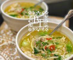 Bec's Table Ginger Chicken Soup with Noodles