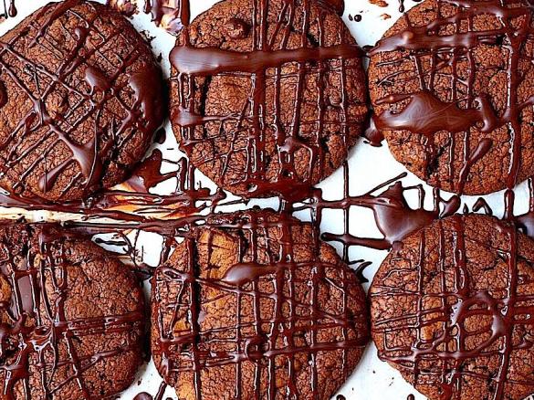 Triple Chocolate Cookies Gluten Free