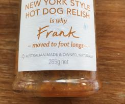 New York Style Hot Dog Onion Relish