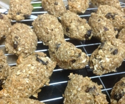 Super Healthy Banana Biscuits