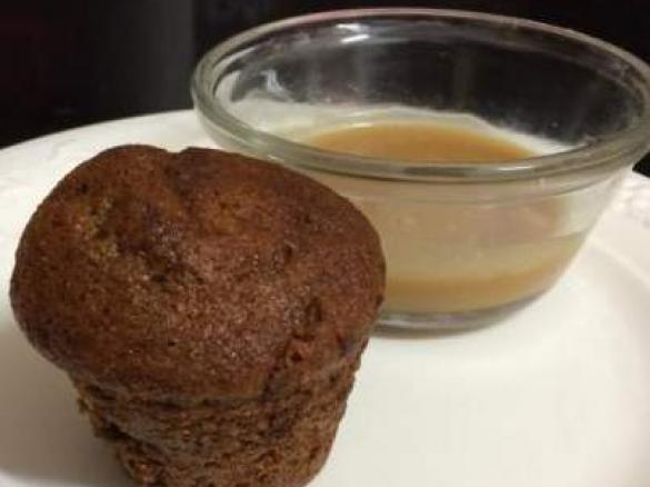 sticky toffee muffins (converted from Delicious Magazine 2005)