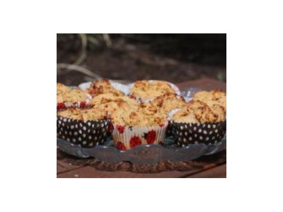 Nutty, Banana, Date & Honey Muffins