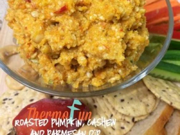Roasted Pumpkin with Cashew and Parmesan - ThermoFun