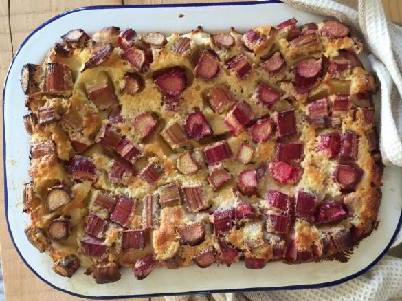 Rhubarb Clafoutis