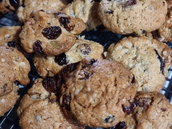 Variation Muesli cookies