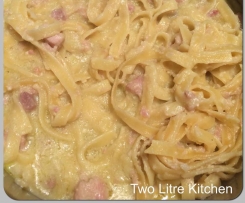 Dairy Free Fettucine Carbonara