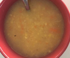 Sweet corn and potato soup