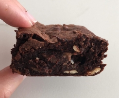 Chocolate Hazelnut Fudge Brownie