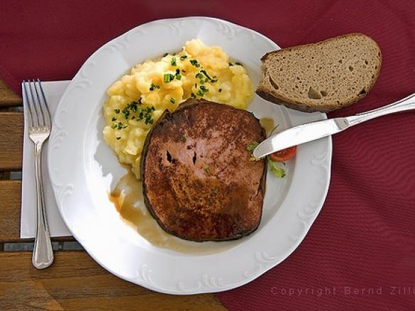 Bavarian Meat loaf (Leberkase)