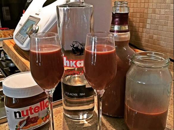 Creamy Nutella Vodka