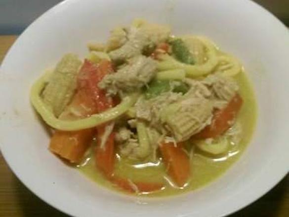 Hokkien Noodle Chicken Laksa