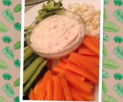 Creamy onion dip