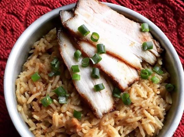 Char Siew (BBQ Pork) Rice (TM5 Boiled Rice Automated Recipe HACK)