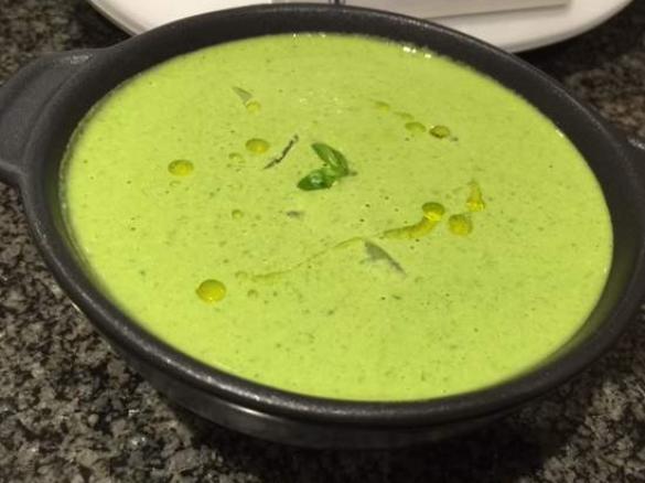 Green Gazpacho   adapted from Yotam Ottolenghi
