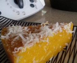 Thai Steamed Pumpkin Pudding