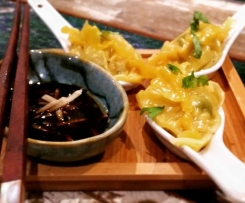 Pork & prawn with shitake and ginger dumplings