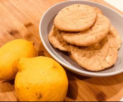 Lemon and White Chocolate Cookies