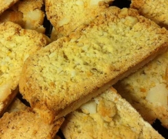 Orange and Macadamia Biscotti