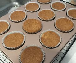 Fluffy Vanilla Cupcakes (Gluten Free)